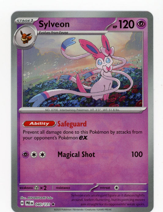 Sylveon Masterball - #40/131 - Pokémon Scarlet & Violet - Prismatic Evolution