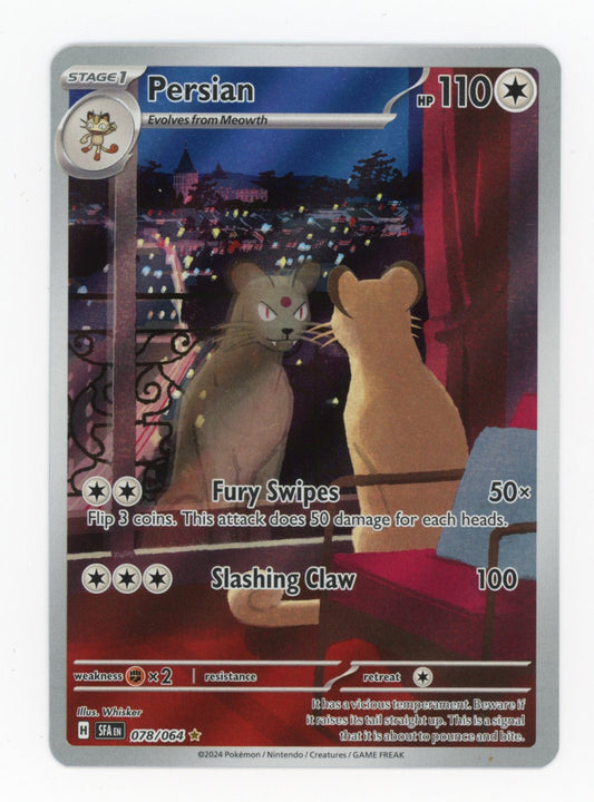 Persian - #78/64 - Pokémon Scarlet & Violet - Shrouded Fable