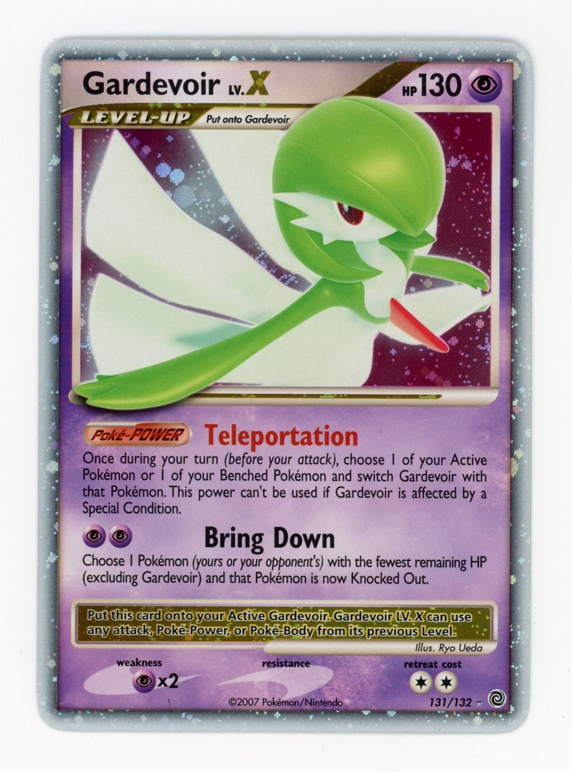 Gardevoir LV. X - #131/132 - Pokémon Diamond & Pearl - Secret Wonders