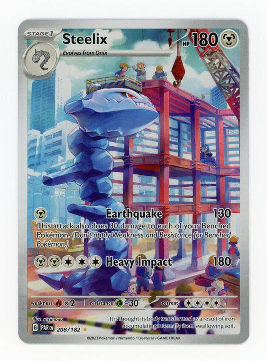 Steelix - #208/182 - Pokémon Scarlet & Violet - Paradox Rift