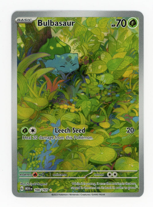 Bulbasaur - #166/165 - Pokémon Scarlet & Violet - 151