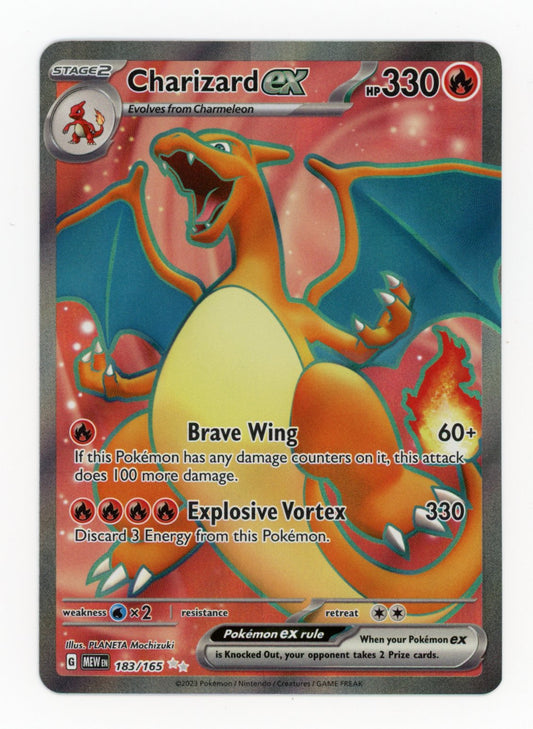 Charizard ex - #183/165 - Pokémon Scarlet & Violet - 151