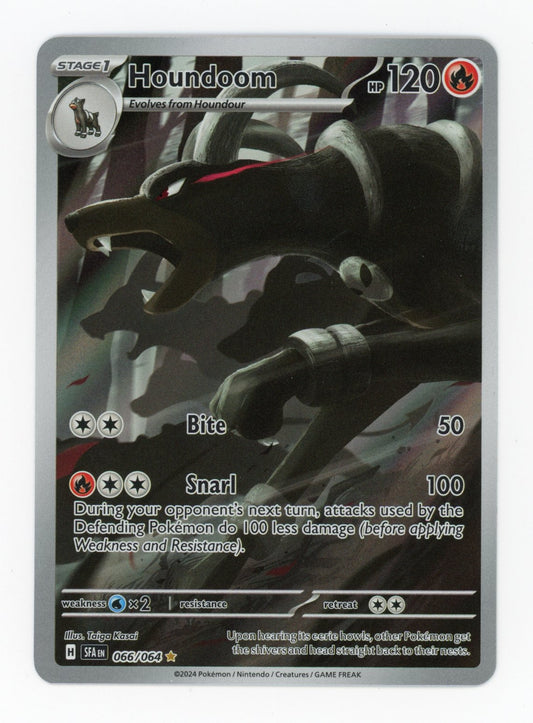 Houndoom - #66/64 - Pokémon Scarlet & Violet - Shrouded Fable