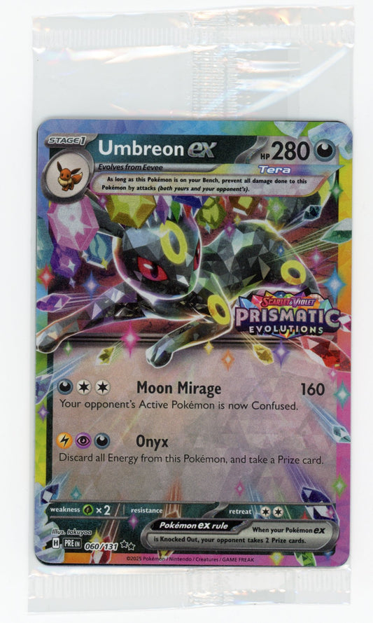 Umberon ex - #60/131 - Pokémon Scarlet & Violet - Prismatic Evolution Promo