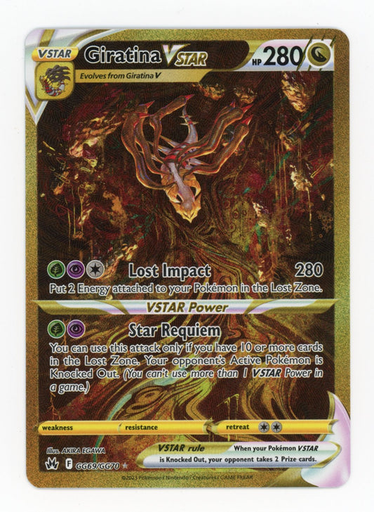 Giratina VSTAR - #GG69/GG70 - Pokémon Sword & Shield - Crown Zenith