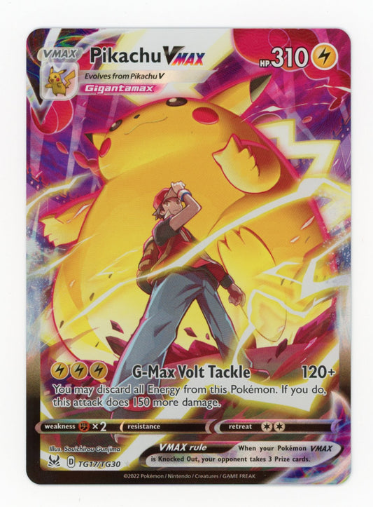 Pikachu VMAX - #TG17/TG30 - Pokémon Sword & Shield - Lost Origin