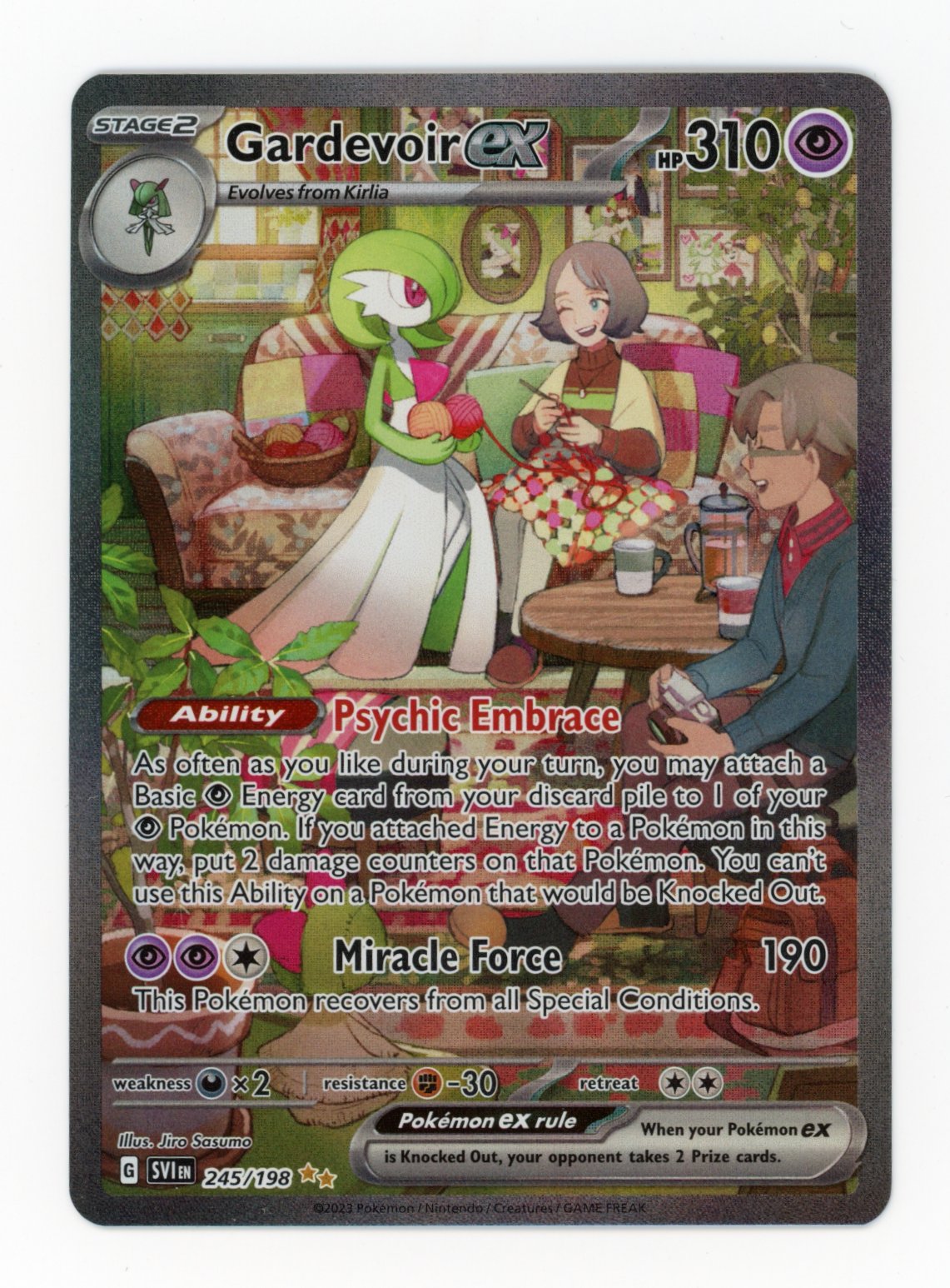 Gardevoir ex - #245/198 - Pokémon Scarlet & Violet - Scarlet & Violet
