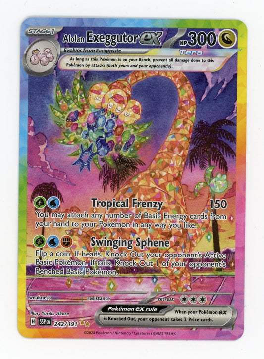 Alolan Exeggutor ex - #242/191 - Pokémon Scarlet & Violet - Surging Sparks