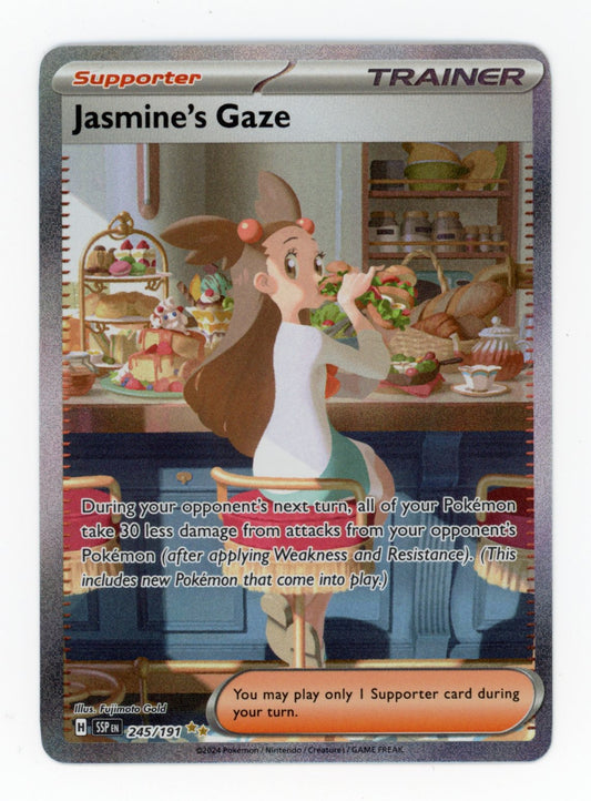 Jasmine's Gaze - #245/191 - Pokémon Scarlet & Violet - Surging Sparks
