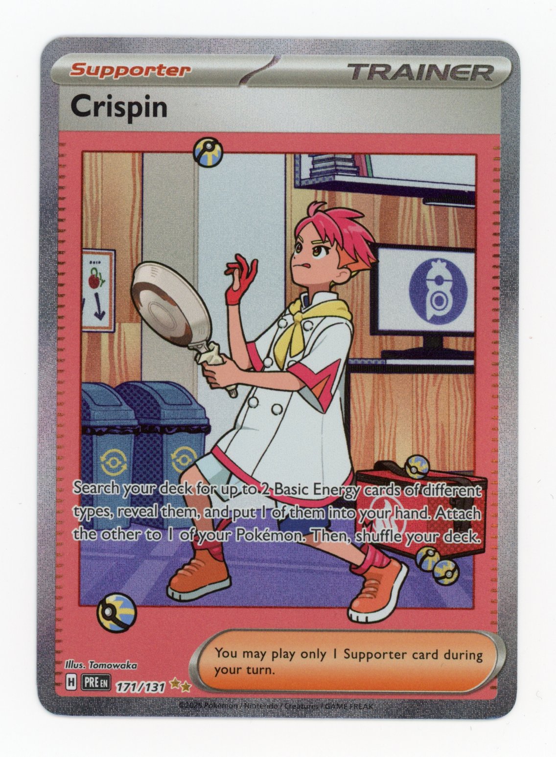Crispin - #171/131 - Pokémon Scarlet & Violet - Prismatic Evolution
