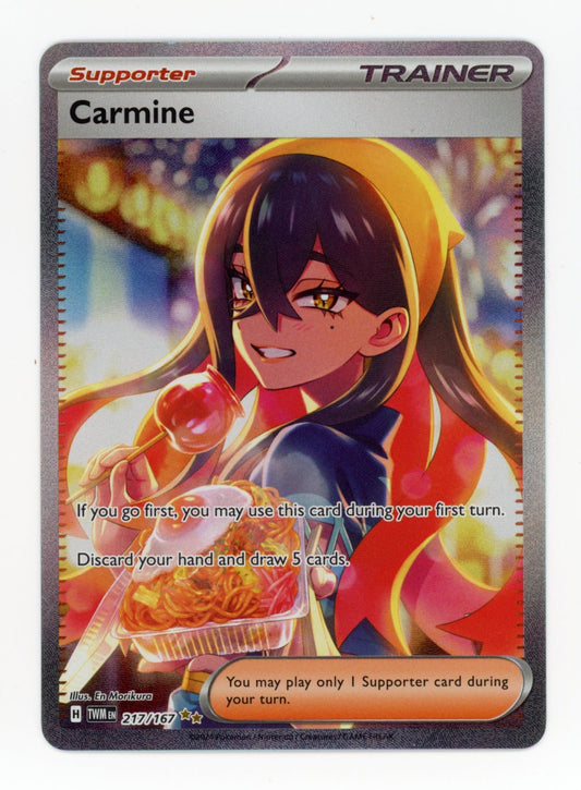Carmine - #217/167 - Pokémon Scarlet & Violet - Twilight Masquerade