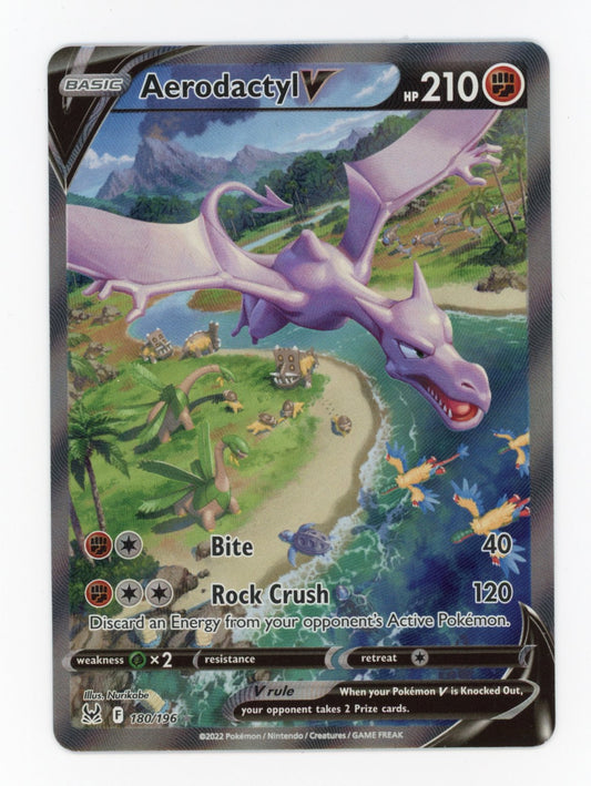 Aerodactyl V - #180/196 - Pokémon Sword & Shield - Lost Origin