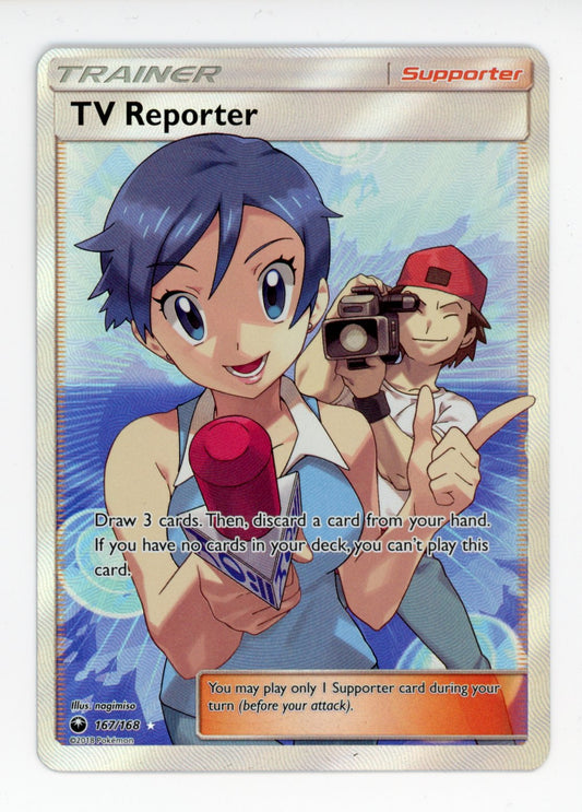 TV Reporter - #167/168 - Pokémon Sun & Moon - Celestial Storm