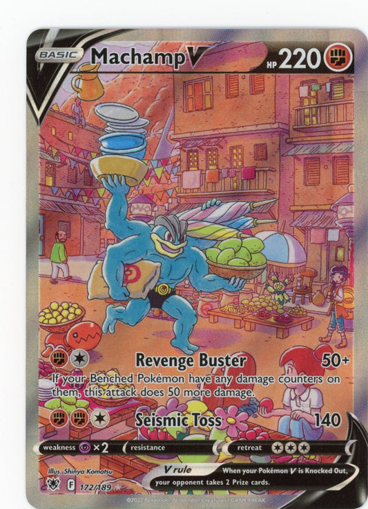 Machamp V - #172/189 - Pokémon Sword & Shield - Astral Radiance