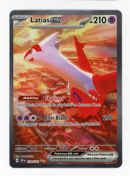 Latias ex - #239/191 - Pokémon Scarlet & Violet - Surging Sparks