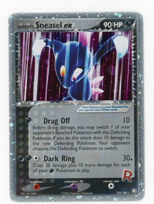 Rocket's Sneasel ex - #103/109 - Pokémon Ex Series - Team Rocket Returns