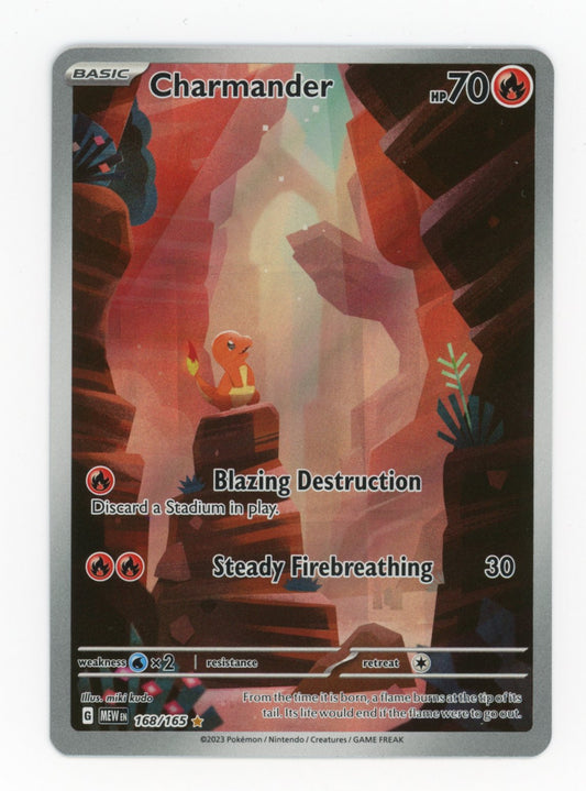 Charmander - #168/165 - Pokémon Scarlet & Violet - 151