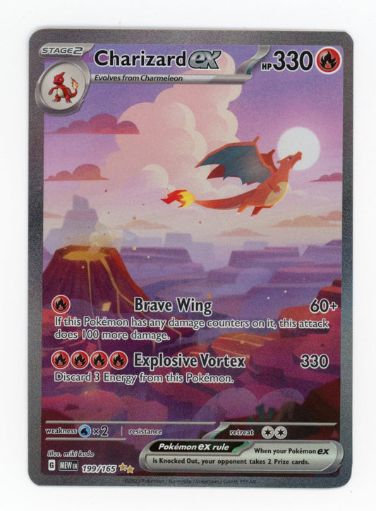Charizard ex - #199/165 - Pokémon Scarlet & Violet - 151