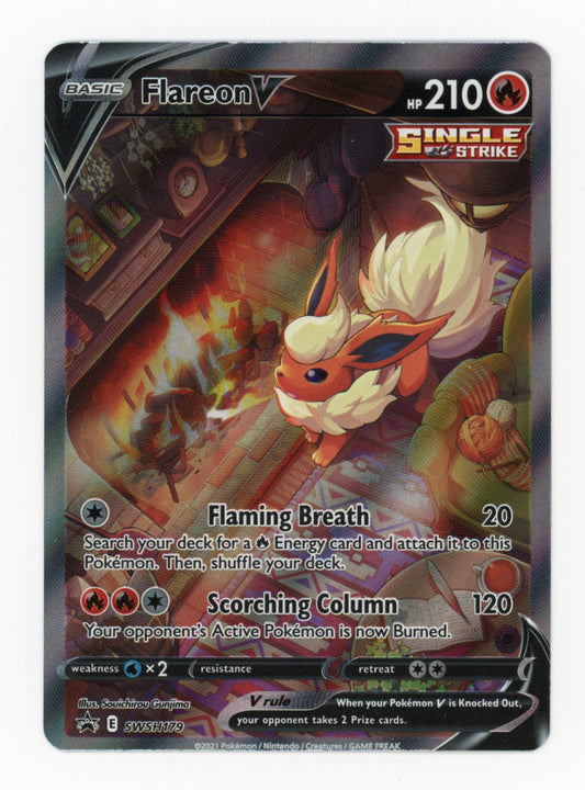 Flareon V - #SWSH179 - Pokémon Sword & Shield - Promo