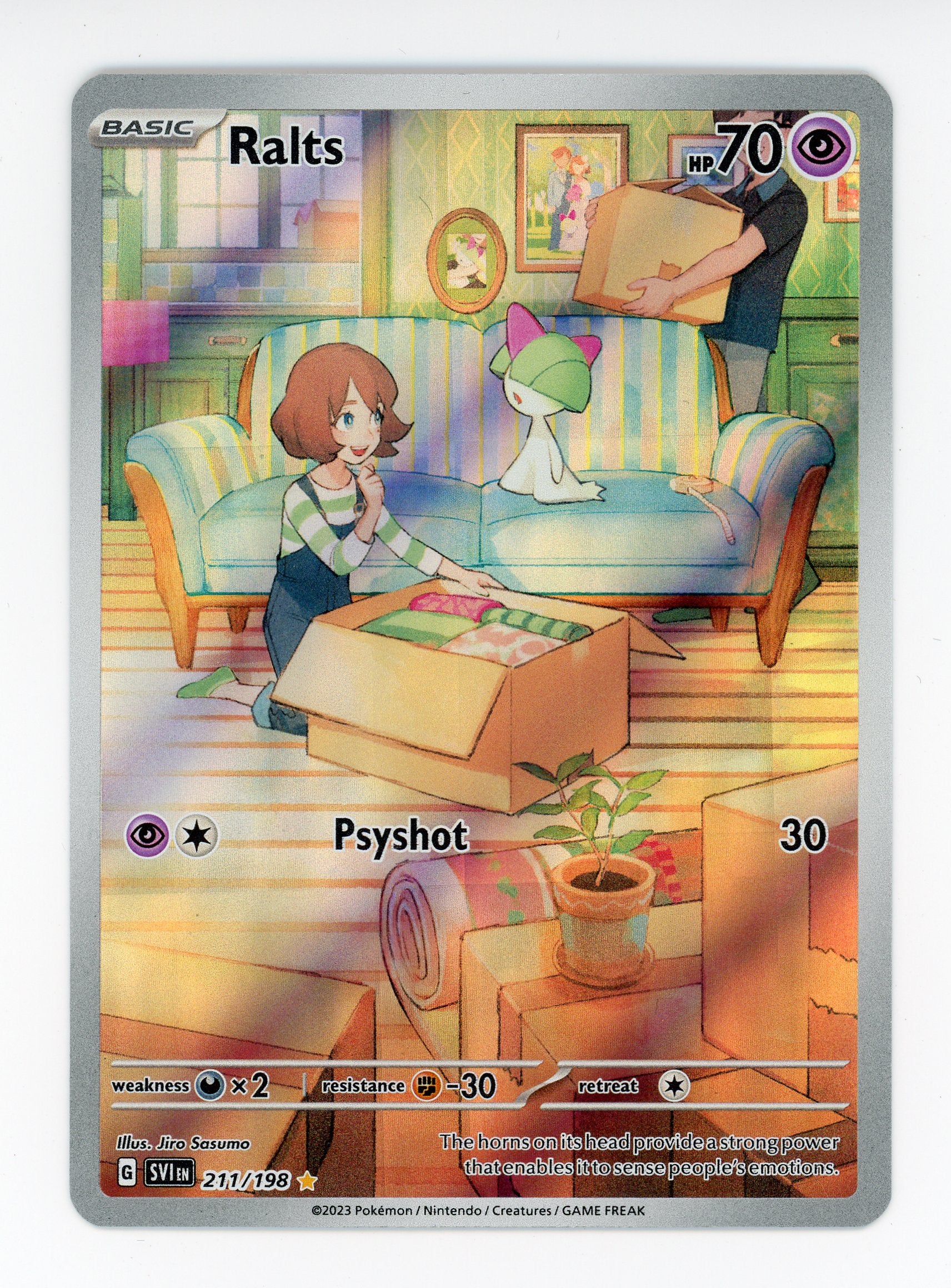 Ralts - #211/198 - Pokémon Scarlet & Violet - Scarlet & Violet
