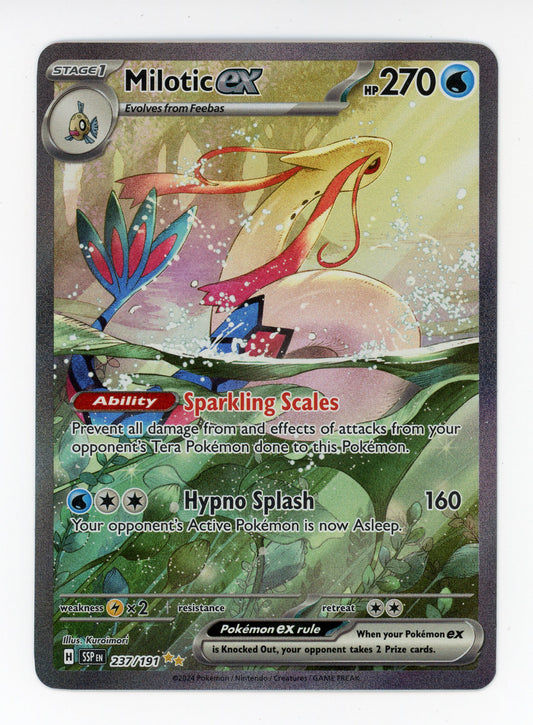Milotic ex - #237/191 - Pokémon Scarlet & Violet - Surging Sparks