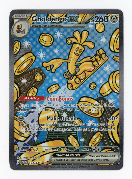 Gholdengo ex - #164/131 - Pokémon Scarlet & Violet - Prismatic Evolution
