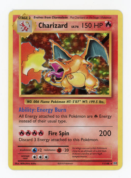 Charizard - #11/108 - Pokémon X & Y - Evolutions