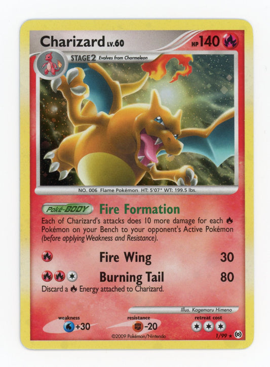 Charizard - #1/99 - Pokémon Platinum - Arceus