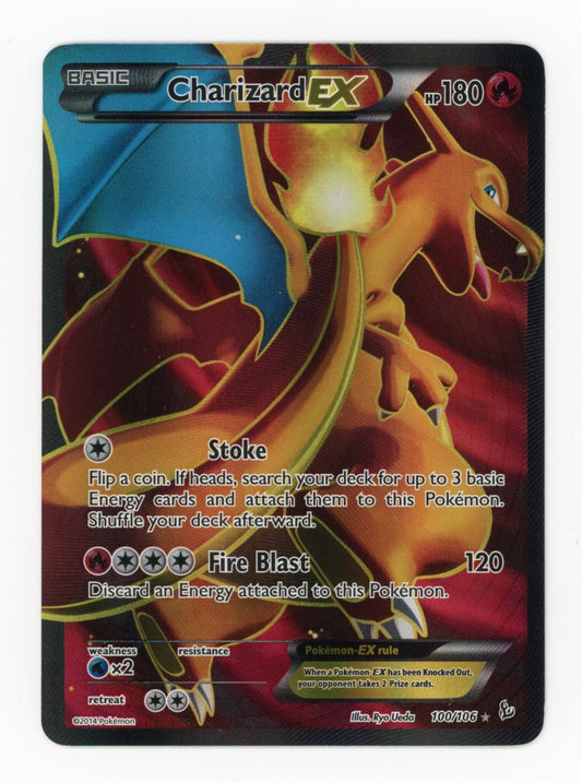 Charizard ex - #100/106 - Pokémon X & Y - Flashfire