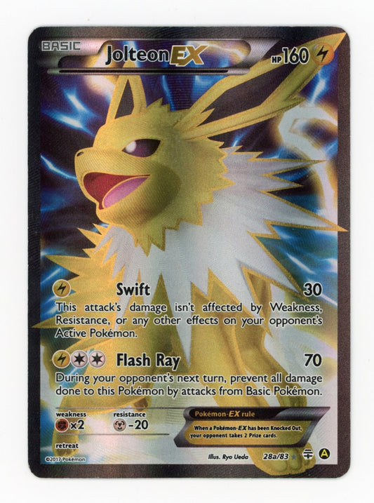 Jolteon ex - #28a/83 - Pokémon X & Y - Generations