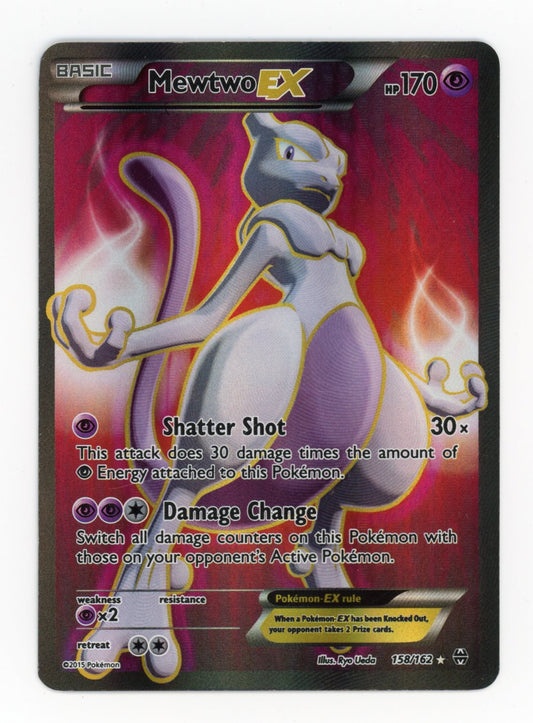 Mewtwo ex - #158/162 - Pokémon X & Y - BREAKthrough
