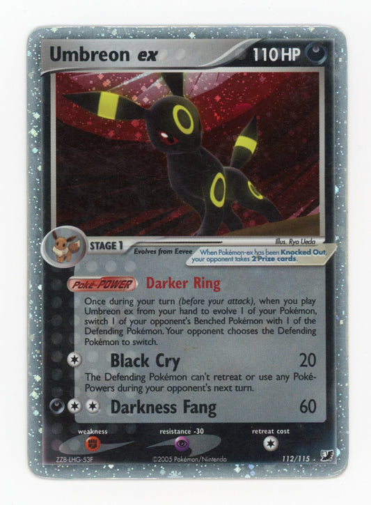 Umbreon ex - #112/115 - Pokémon EX Series - EX Unseen Forces