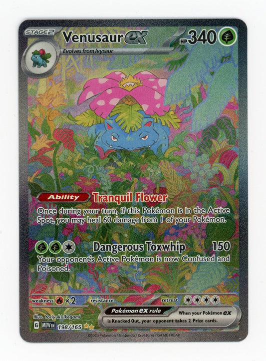 Venusaur ex - #198/165 - Pokémon Scarlet & Violet - 151