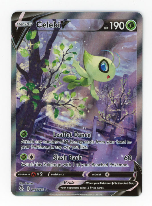 Celebi V - #245/264 - Pokémon Sword & Shield - Fusion Strike