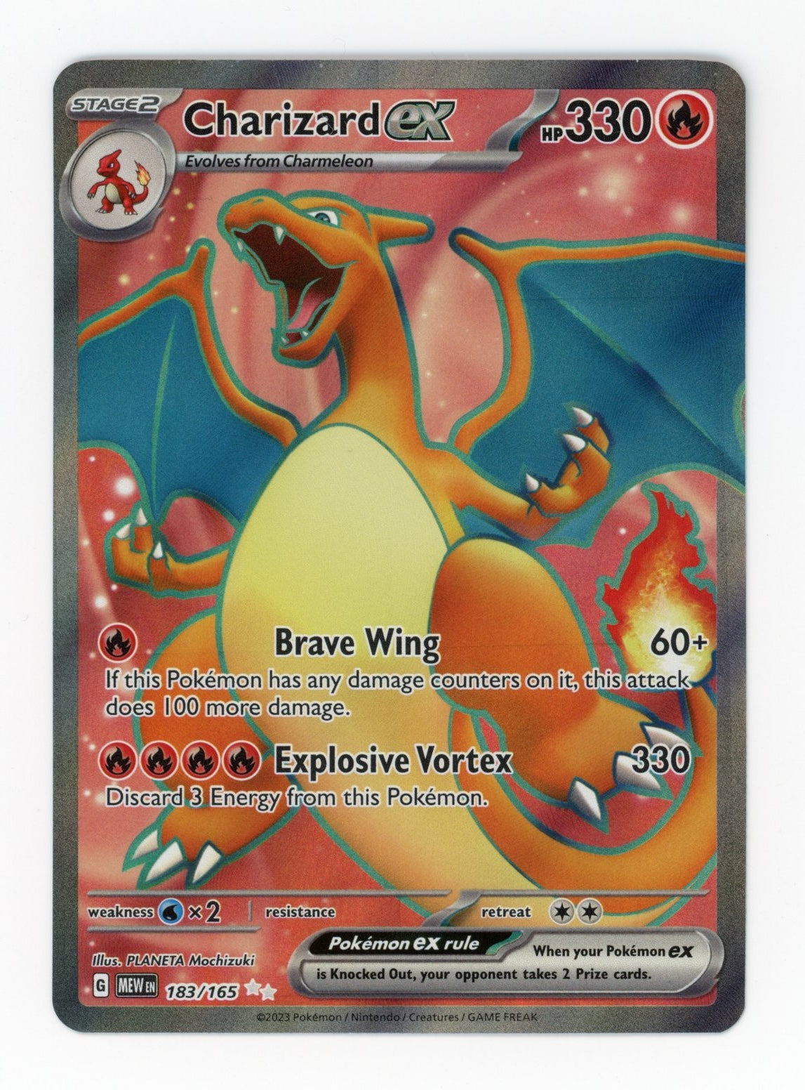 Charizard ex - #183/165 - Pokémon Scarlet & Violet - 151