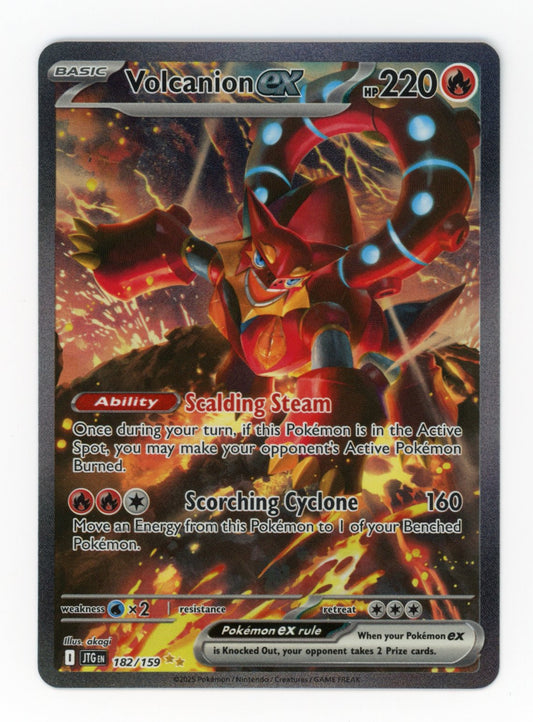 Volcanion ex - #182/159 - Pokémon Scarlet & Violet - Journey Together