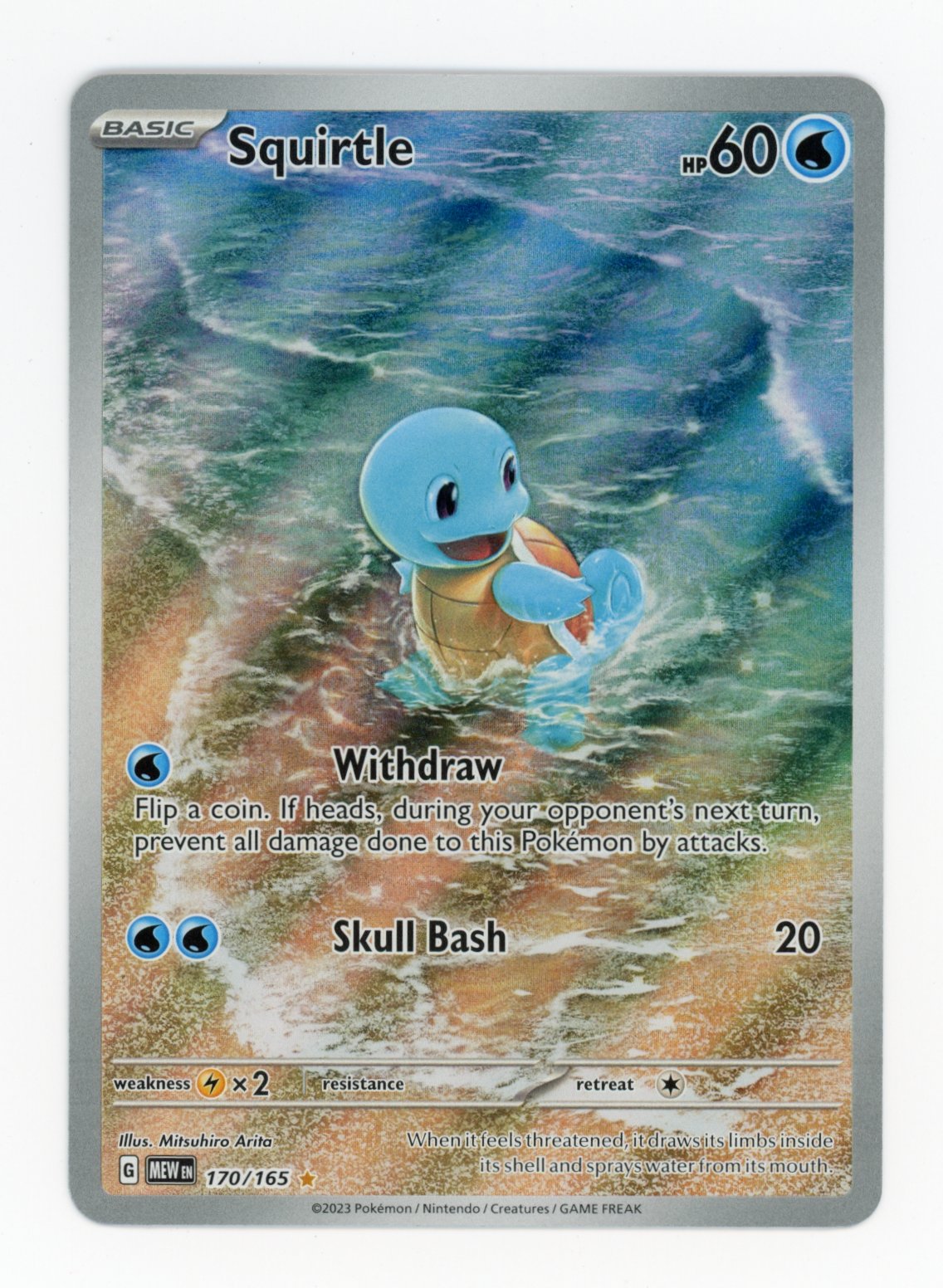 Squirtle - #170/165 - Pokémon Scarlet & Violet - 151