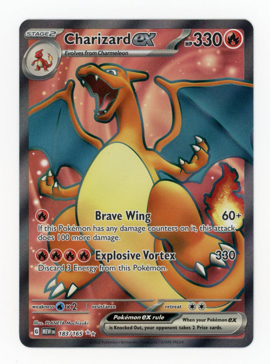 Charizard ex - #183/165 - Pokémon Scarlet & Violet - 151