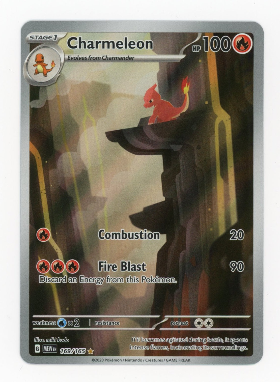 Charmeleon - #169/165 - Pokémon Scarlet & Violet - 151