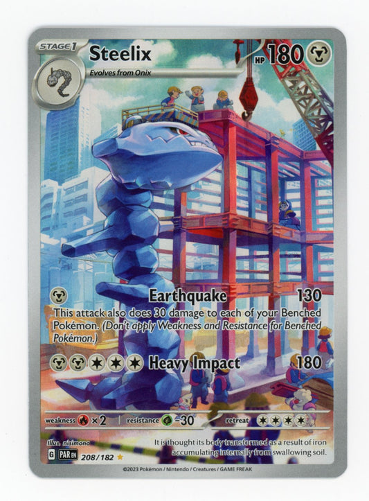 Steelix - #208/182 - Pokémon Scarlet & Violet - Paradox Rift