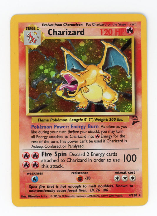 Charizard - #4/102 - Pokémon Base Set - Base Set 2