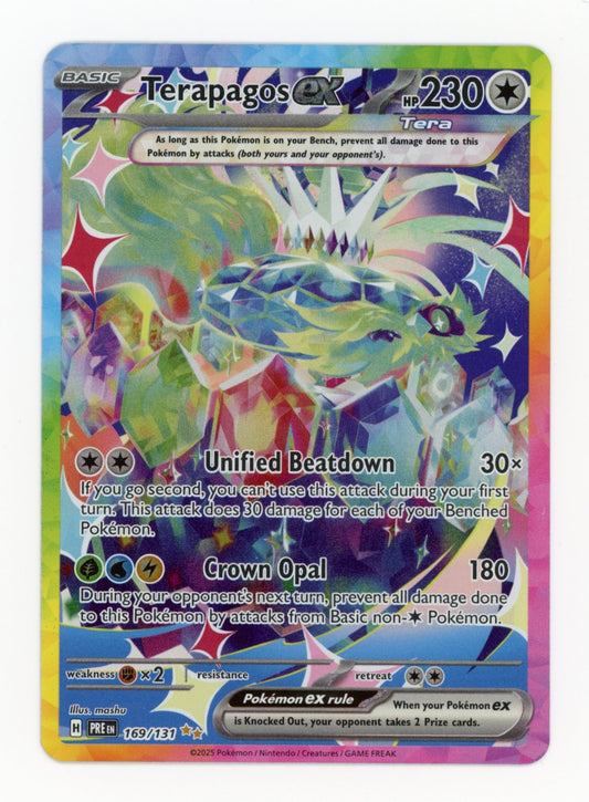 Terapagos ex - #169/131 - Pokémon Scarlet & Violet - Prismatic Evolution