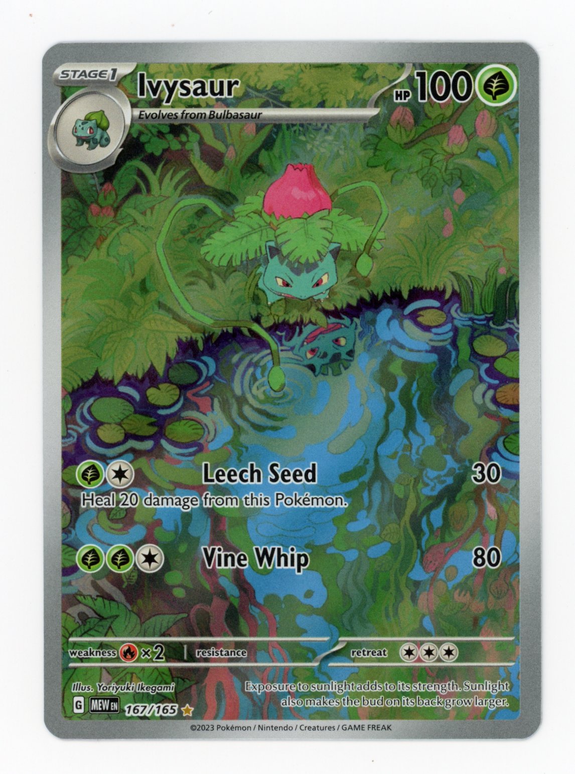Ivysaur - #167/165 - Pokémon Scarlet & Violet - 151