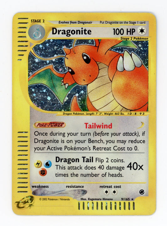 Dragonite - #9/165 - Pokémon eSeries - Expedition