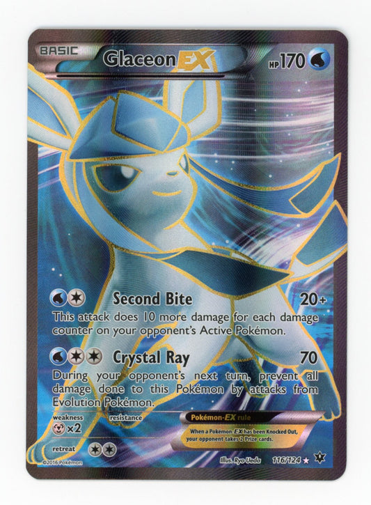Glaceon ex - #116/124 - Pokémon X & Y - Fates Collide