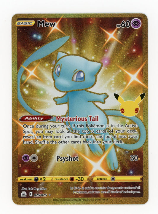 Mew - #25/25 - Pokémon Sword & Shield - Celebrations