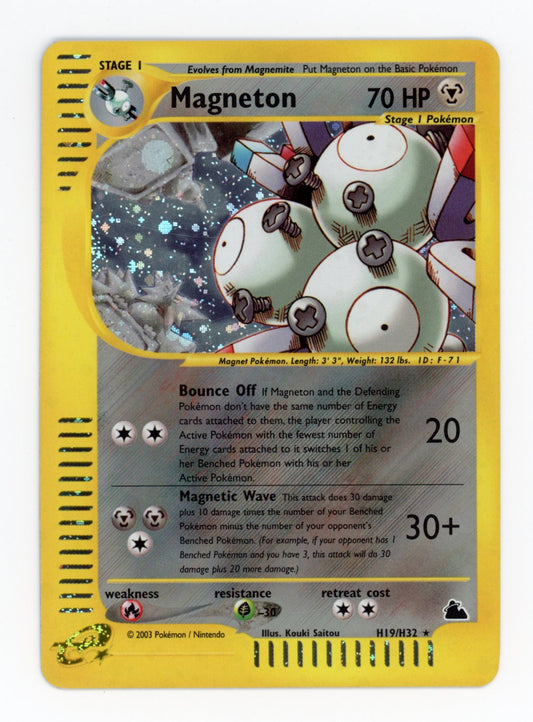 Magneton - #H19/H32 - Pokémon eSeries - Skyridge