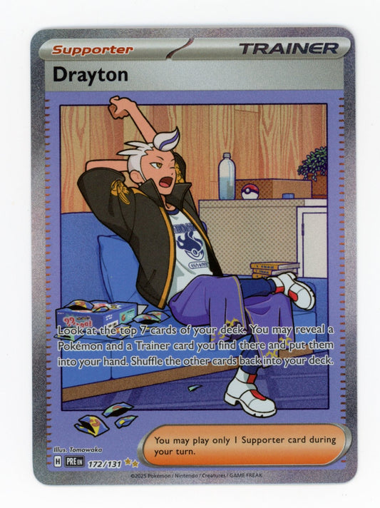 Drayton - #172/131 - Pokémon Scarlet & Violet - Prismatic Evolution