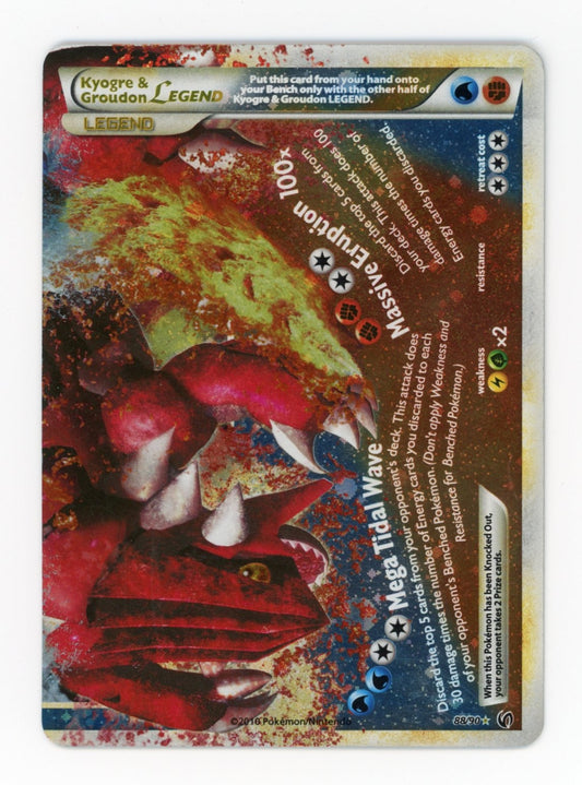 Kyogre & Groudon Legend - #88/90 - Pokémon HeartGold & SoulSilver - Undaunted