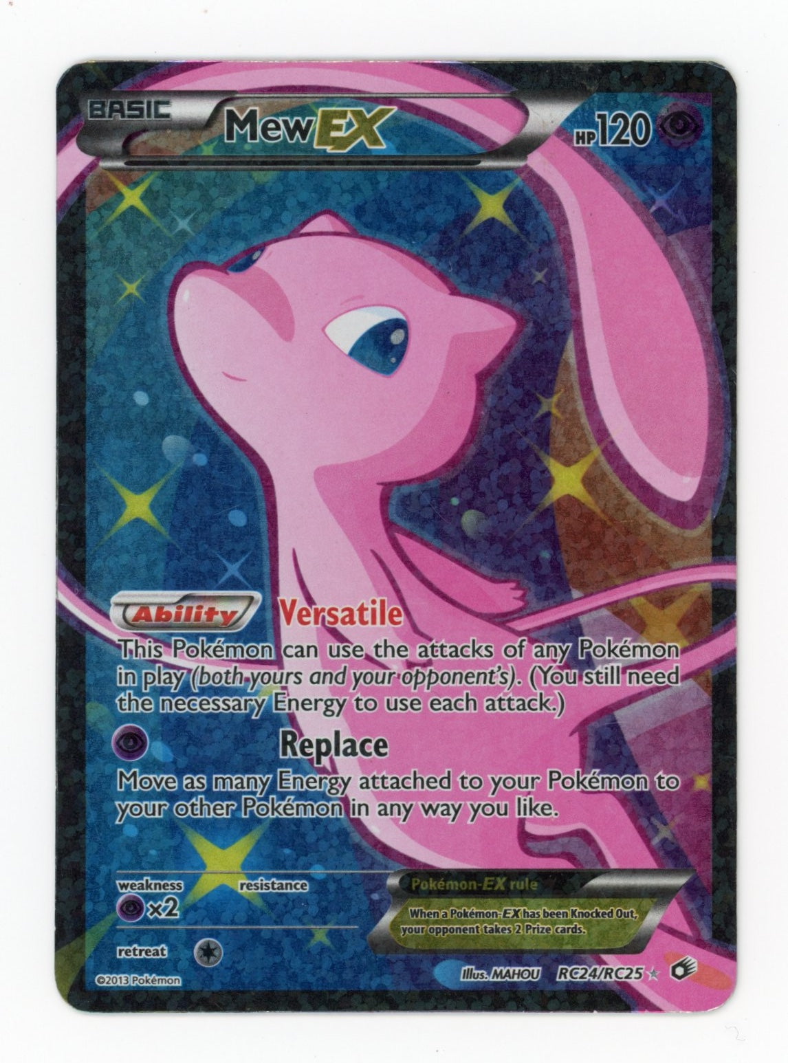 Mew ex - #RC24/RC25 - Pokémon Black & White - Legendary Treasures